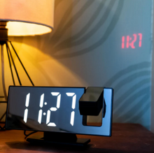 Load image into Gallery viewer, Mirrored Projection Clock

