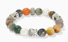 Load image into Gallery viewer, Brighton Contempo Desert Pearl Stretch Bracelet
