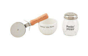 Pizza Condiment Holder Set
