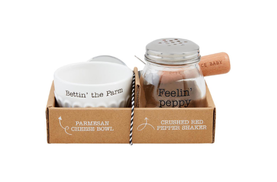 Pizza Condiment Holder Set