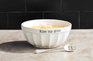 Kiss My Grits Bowl Set