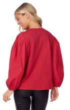 Load image into Gallery viewer, Dillon Poplin Sleeve Top
