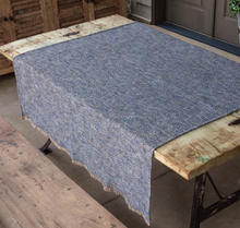 Load image into Gallery viewer, Cornflower Nubby Throw
