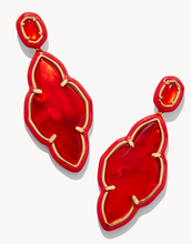 Load image into Gallery viewer, Kendra Scott Abbie Gold Framed Statement Earring
