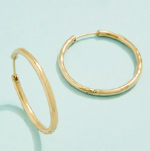 Load image into Gallery viewer, Moonglade Hoop Earrings
