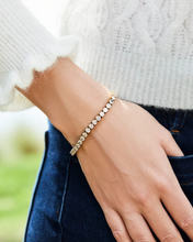 Load image into Gallery viewer, Sunrise Crystal Tennis Bracelet
