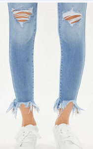 Delilah High Rise Ankle Jeans