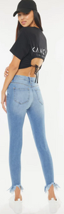 Delilah High Rise Ankle Jeans