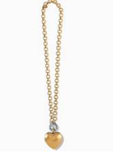 Load image into Gallery viewer, Brighton Inner Circle Heart Toggle Necklace
