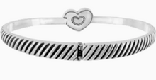 Load image into Gallery viewer, Brighton Celestia Heart Hinged Bangle
