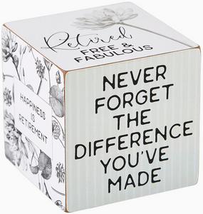 Retirement Quote Cube