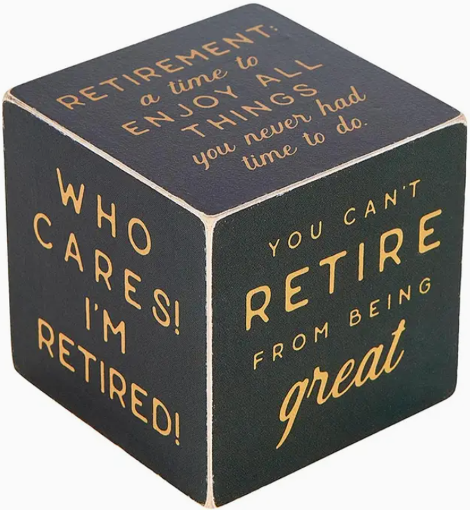 Mini Retirement Cube