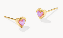 Load image into Gallery viewer, Kendra Scott Mini Ari Heart Stud Earrings

