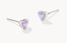 Load image into Gallery viewer, Kendra Scott Mini Ari Heart Stud Earrings
