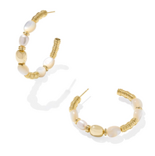 Load image into Gallery viewer, Kendra Scott Melody Beaded Hoop Earrings
