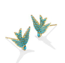 Load image into Gallery viewer, Kendra Scott Melody Bird Stud Earrings

