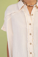 Load image into Gallery viewer, Breezy Textured Button Down
