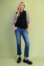 Load image into Gallery viewer, Striped Puff Sleeve Top
