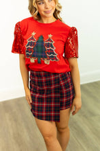 Load image into Gallery viewer, Festive Forest Princess Top
