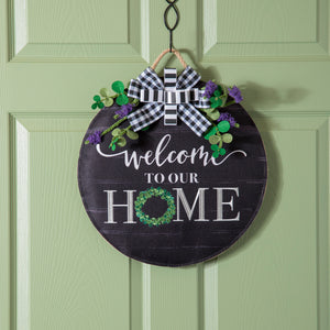 Eucalyptus Welcome Door Hanger