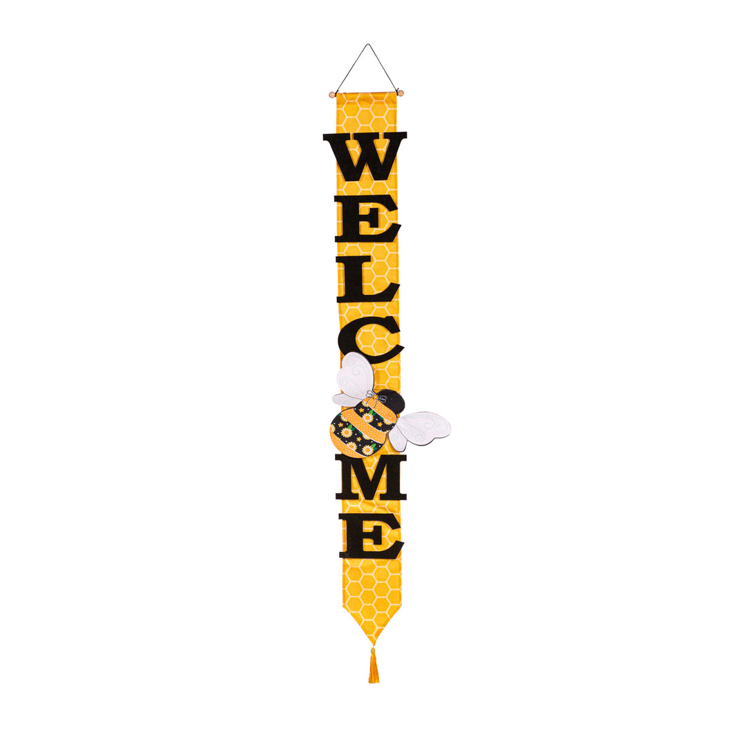 Home Sweet Home Bee Door Banner