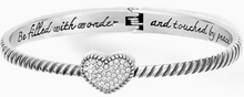 Load image into Gallery viewer, Brighton Celestia Heart Hinged Bangle
