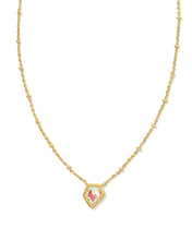 Load image into Gallery viewer, Kendra Scott Framed Tess Necklace in Gold
