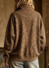 Load image into Gallery viewer, Leopard Oversized Pullover Sweatshirt
