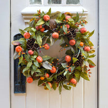 Load image into Gallery viewer, Autumn Persimmon Wreath

