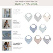 Load image into Gallery viewer, Cloud Bandana Bib Set
