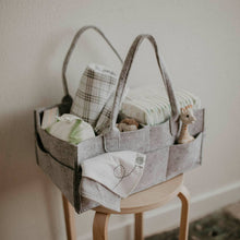 Load image into Gallery viewer, Diaper Caddy in White
