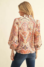 Load image into Gallery viewer, Boho Floral Top
