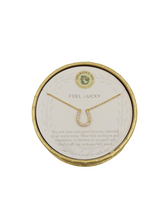 Load image into Gallery viewer, Lucky Horseshoe Necklace
