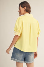 Load image into Gallery viewer, Striped Collar Top
