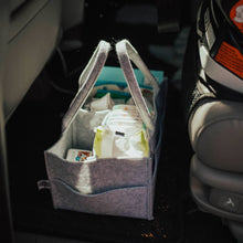 Load image into Gallery viewer, Diaper Caddy in White
