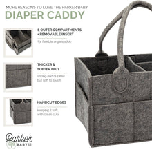 Load image into Gallery viewer, Diaper Caddy in Peppercorn
