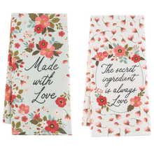 Load image into Gallery viewer, Floral Hand Towel
