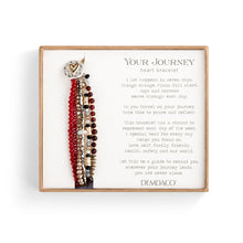 Load image into Gallery viewer, Beaded Prayer Bracelet - Garnet
