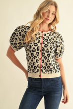 Load image into Gallery viewer, Leopard Sweater Cardigan

