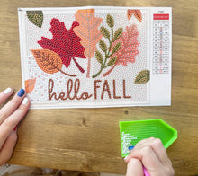 Load image into Gallery viewer, Hello Fall Diamond Art Kit
