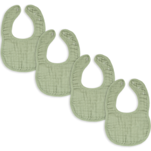 Load image into Gallery viewer, Muslin Cotton Baby Bibs Adjustable Size by Comfy Cubs
