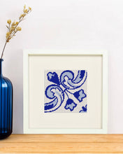 Load image into Gallery viewer, Portuguese Tile Needlepoint Kit: Ribeira
