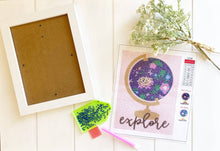 Load image into Gallery viewer, Explore Globe Diamond Art Kit
