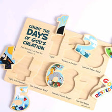 Load image into Gallery viewer, Puzzle Wood 7 Days Of Creation
