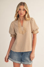 Load image into Gallery viewer, Puff Striped Top
