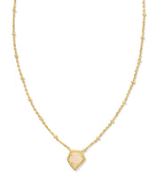 Load image into Gallery viewer, Kendra Scott Framed Tess Necklace in Gold

