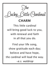 Load image into Gallery viewer, Cardinal Charm
