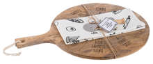 Load image into Gallery viewer, Party Pizza Cutting Board Set
