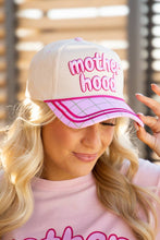 Load image into Gallery viewer, "Mother Hood" on Tan Cap with Patch Work
