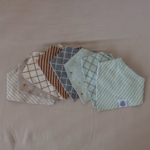 Load image into Gallery viewer, Clay Bandana Bib Set
